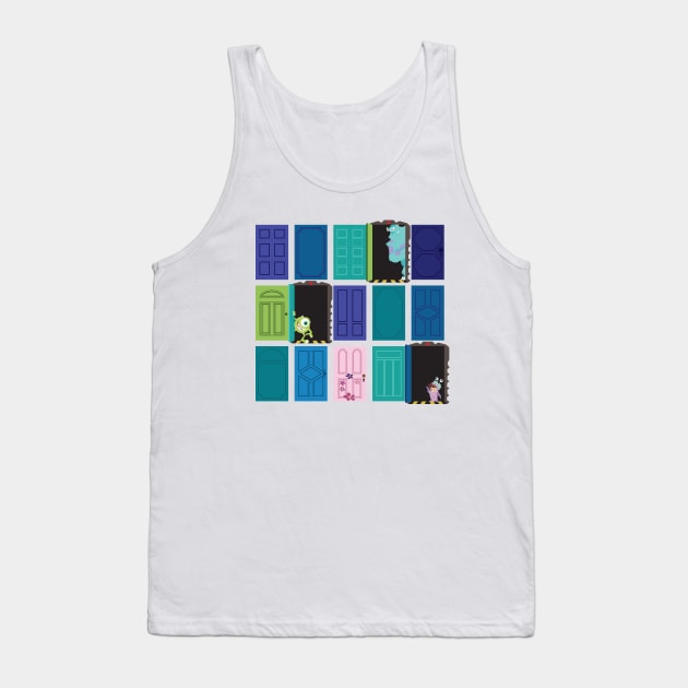 Monsters Inc. Tank Top by VirGigiBurns